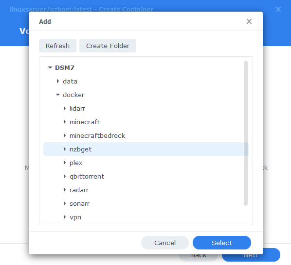 nzbget synology file owner