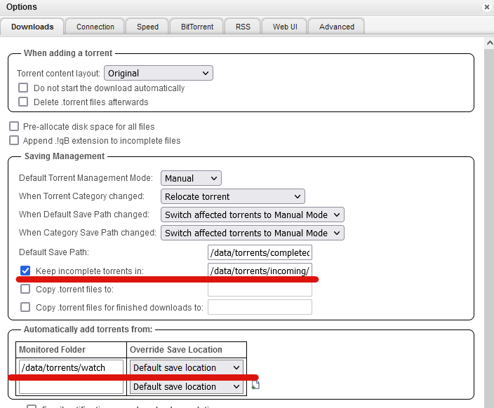 setting up qbittorrent with vpn