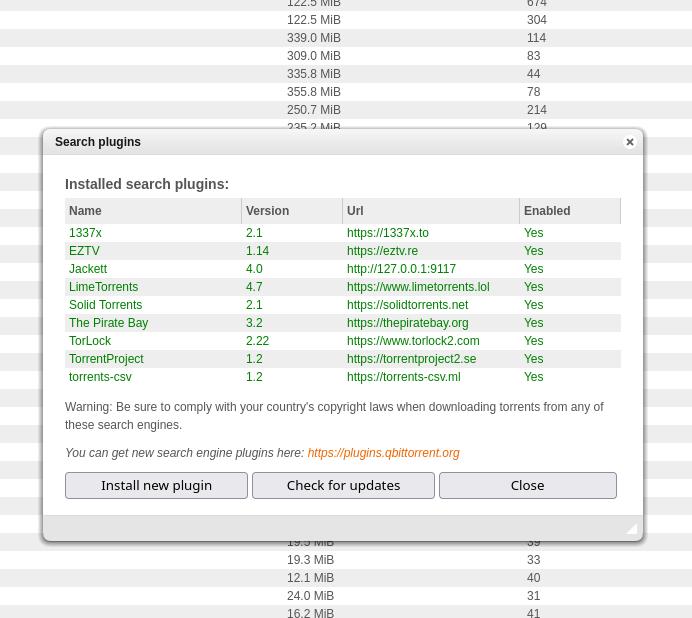 Plugin Versions